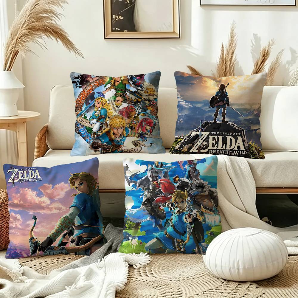 Zelda Party Games - Sarung Bantal Personalisasi Game T-The L-Legend