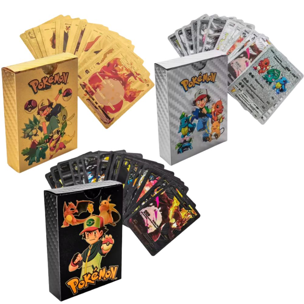 Party Games Good - 55PCS Kartu Pokémon Baru Vmax GX