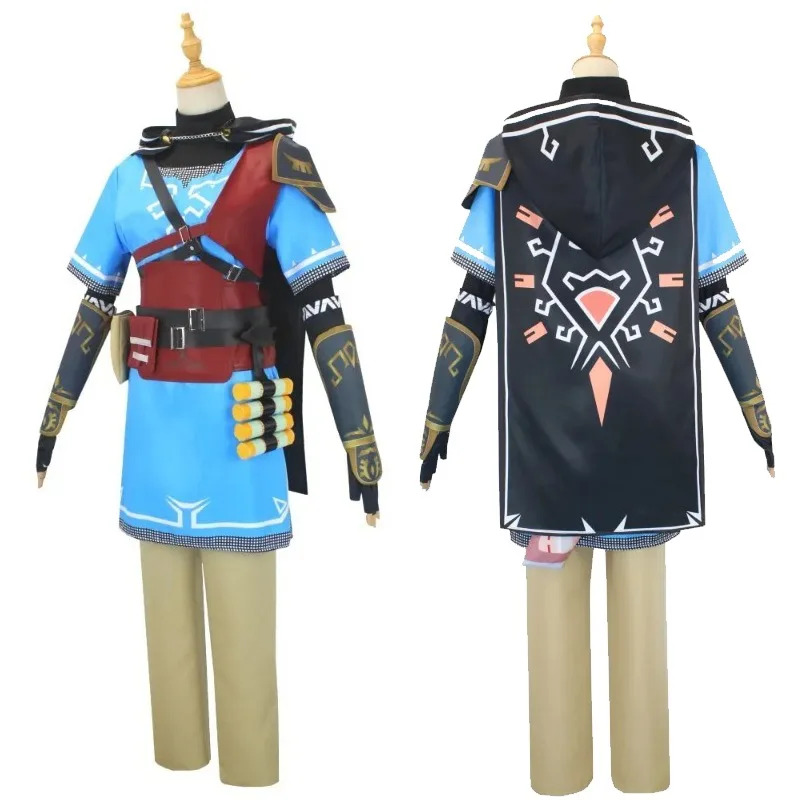 Zelda Party Games - Kostum Cosplay Link Game Zelda Breath