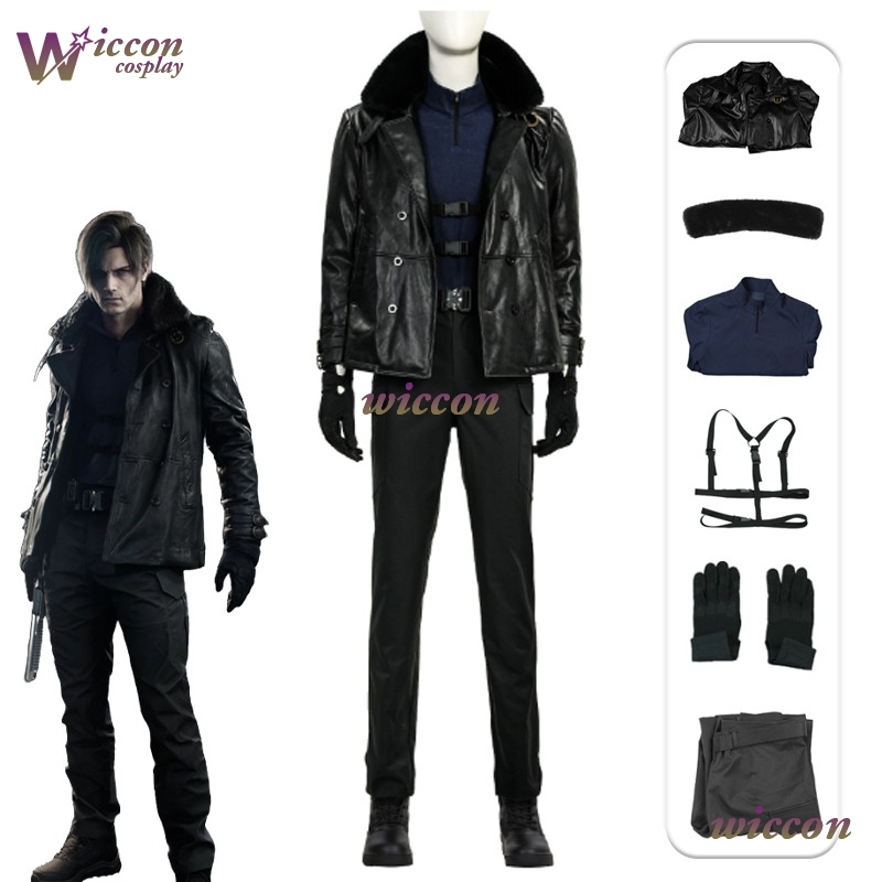 Party Games Kit - Kostum Cosplay Leon·S·Kennedy dari Resident Evil,