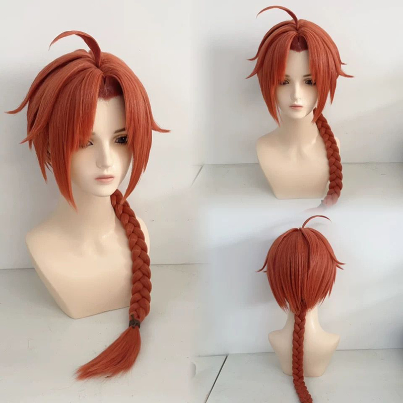 Zelda Party Games - Kostum Cosplay Wig Kamui Silver Soul