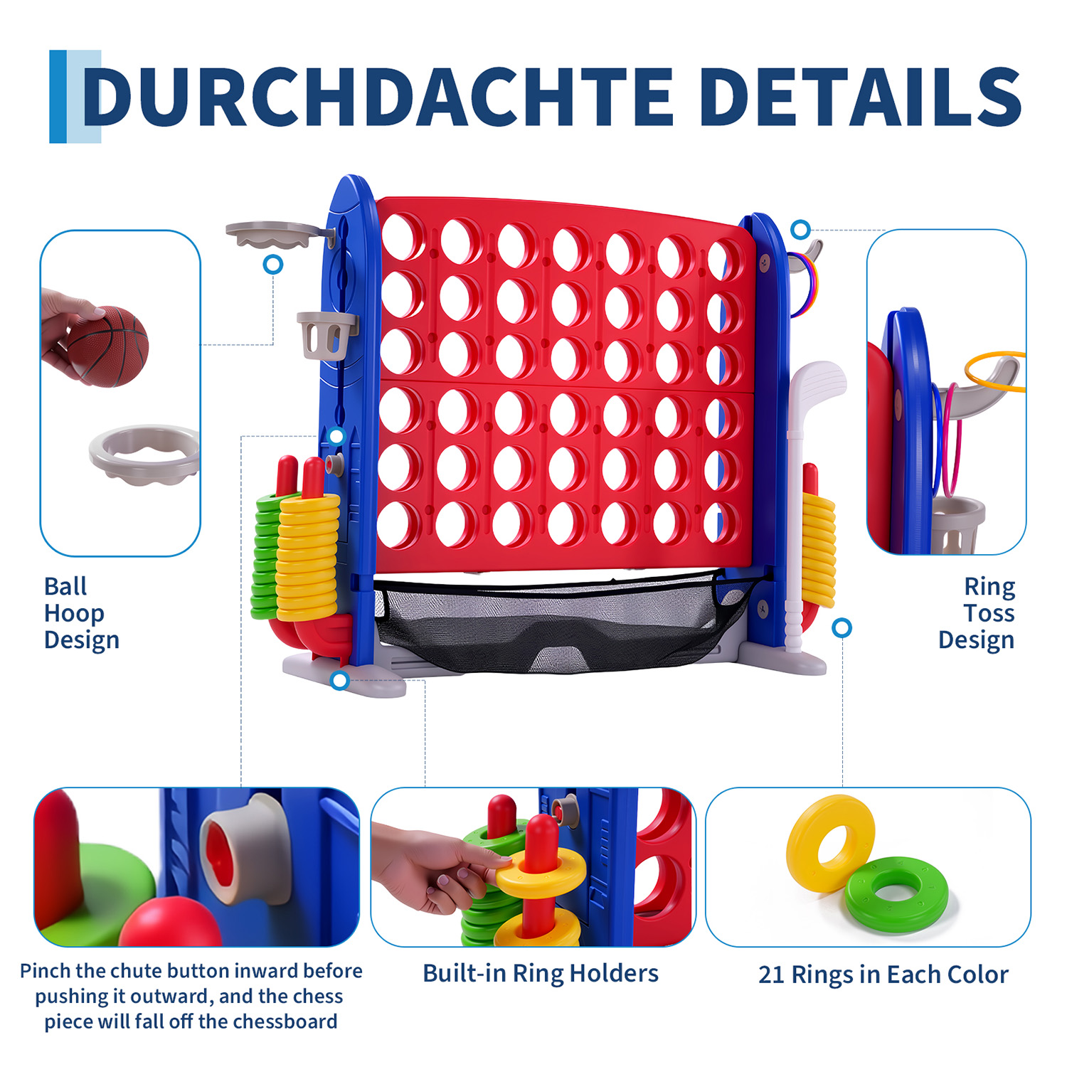 Set Permainan Giant Connect 4- - Giant Connect Four ulasan dan harga