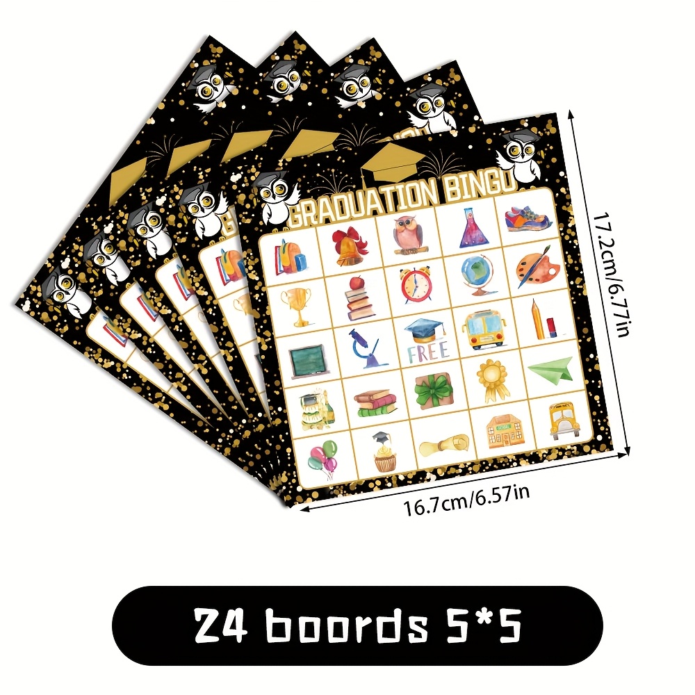 Set Permainan Bingo Wisuda Bla - Party Games College ulasan dan harga