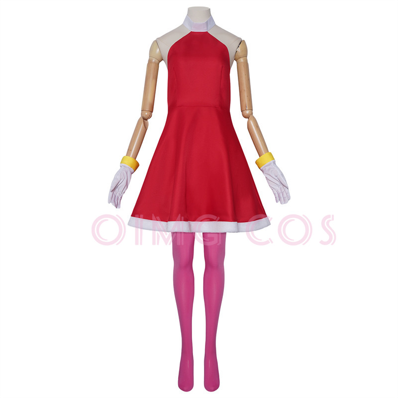 Kostum Cosplay Amy Rose Seraga - Party Games Kit ulasan dan harga