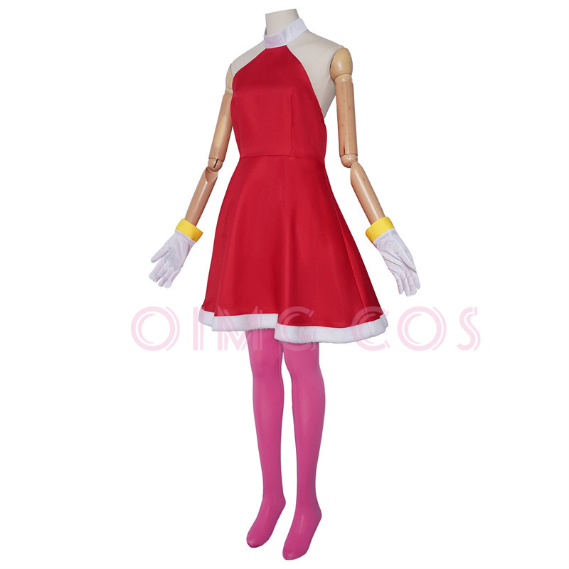 Kostum Cosplay Amy Rose Seraga - Party Games Kit ulasan dan harga