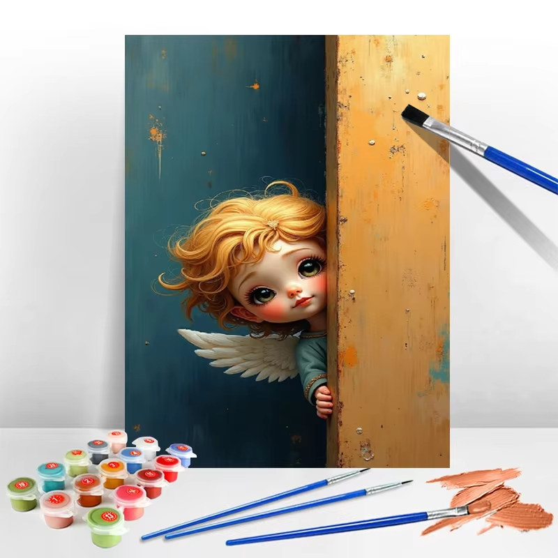 Kartun Elf Anak-anak DIY Lukis - Play Friends Party Games ulasan dan harga