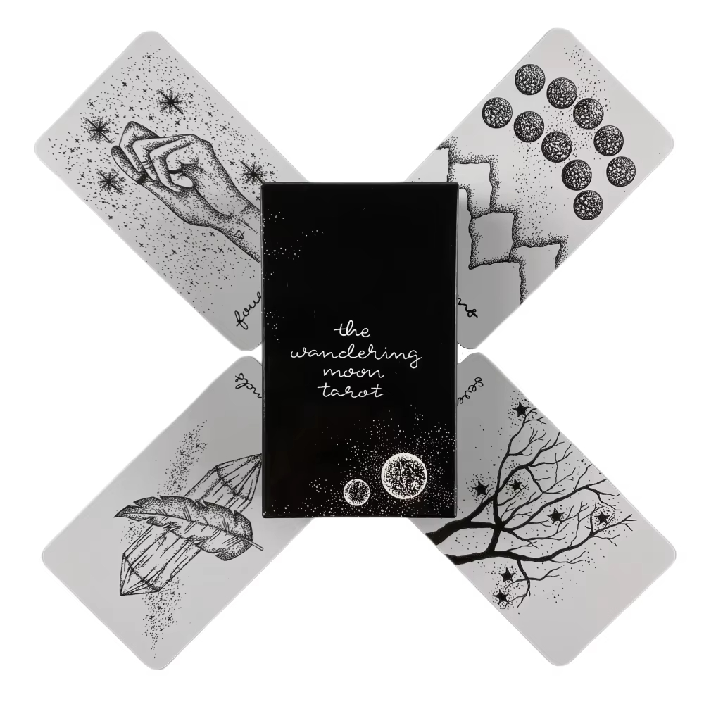 The Wandering Moon Tarot Decks - Party Games Entertainer ulasan dan harga