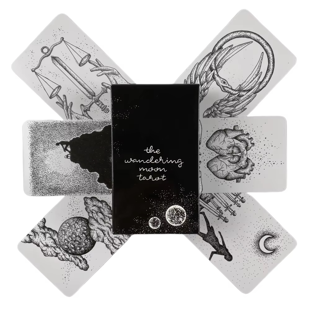 The Wandering Moon Tarot Decks - Party Games Entertainer ulasan dan harga
