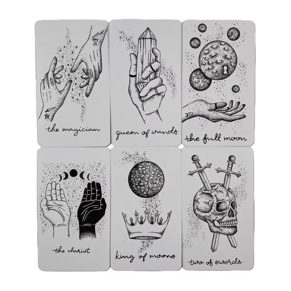 The Wandering Moon Tarot Decks - Party Games Entertainer ulasan dan harga