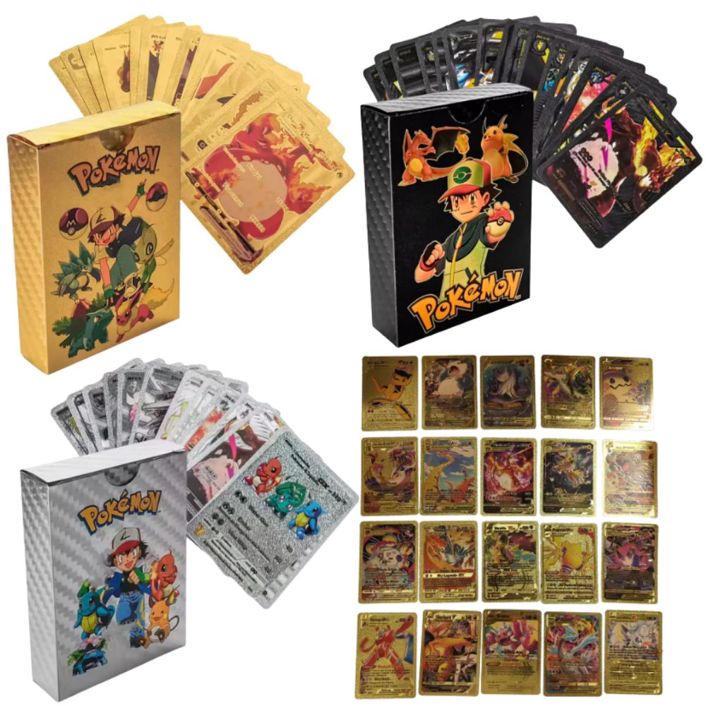 55PCS Kartu Pokémon Baru Vmax  - Party Games Good ulasan dan harga