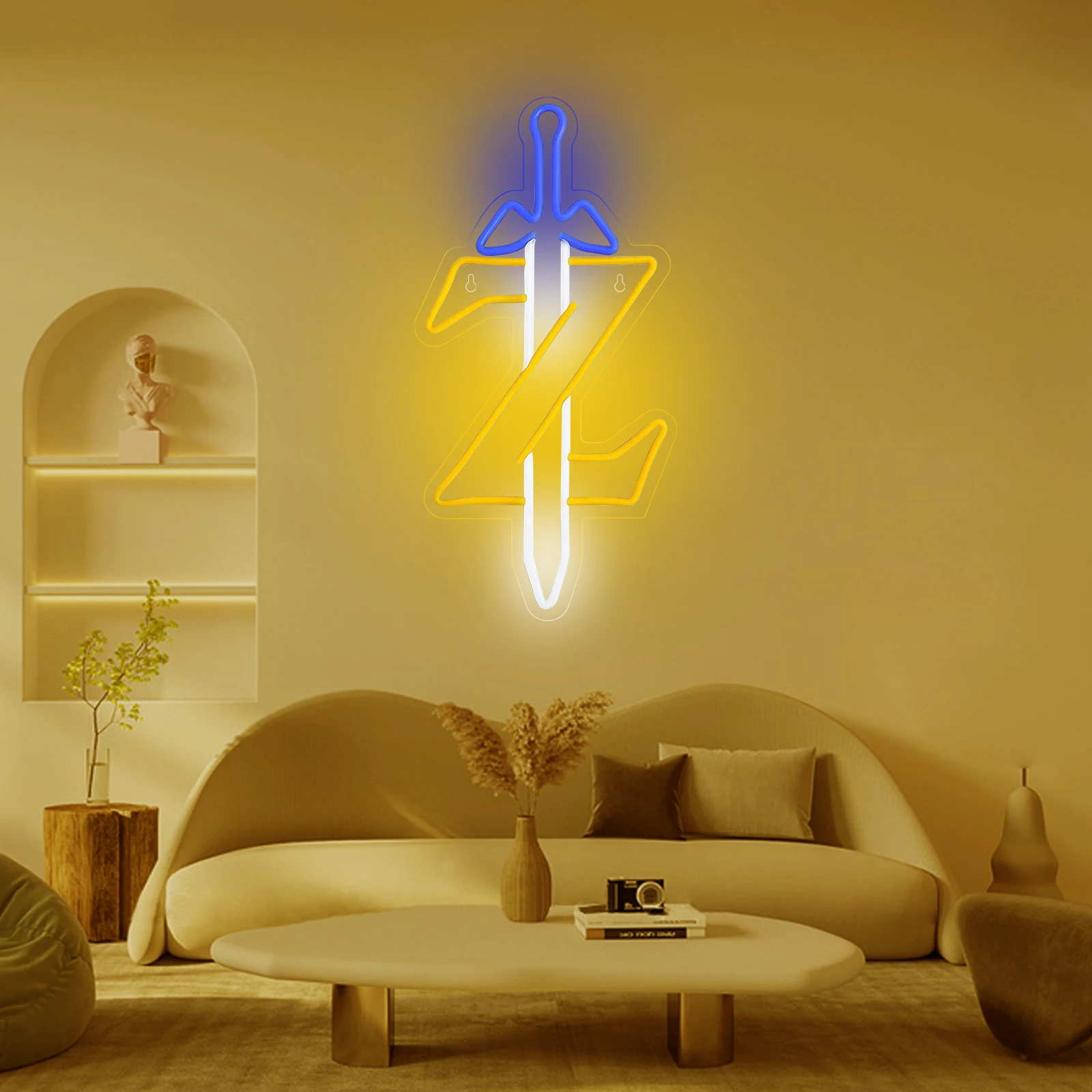 Pedang Z LED Neon Sign Zelda G - Zelda Party Games ulasan dan harga
