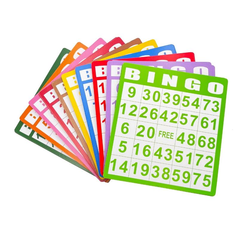 50/100Pcs Kartu Bingo Tanpa Pe - Play Friends Party Games ulasan dan harga