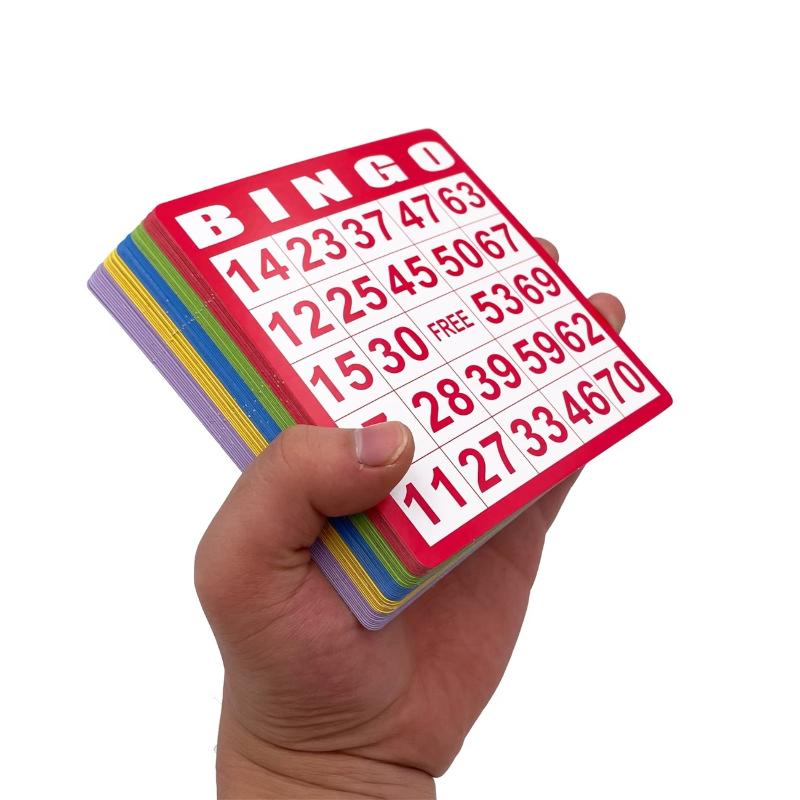 50/100Pcs Kartu Bingo Tanpa Pe - Play Friends Party Games ulasan dan harga