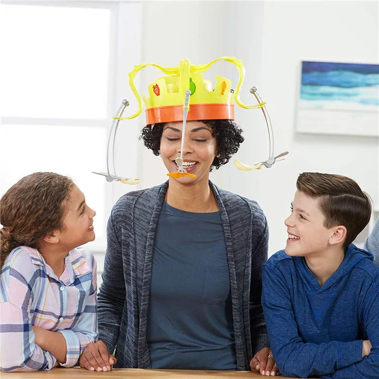 Mahkota berputar topi Chow mah - Play Friends Party Games ulasan dan harga